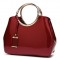 Women High Quality Patent Leather Elegant Handbag