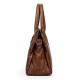 Vintage Women Handbag Soft Crossbody Bag Triple Compartments Shoulder Bags