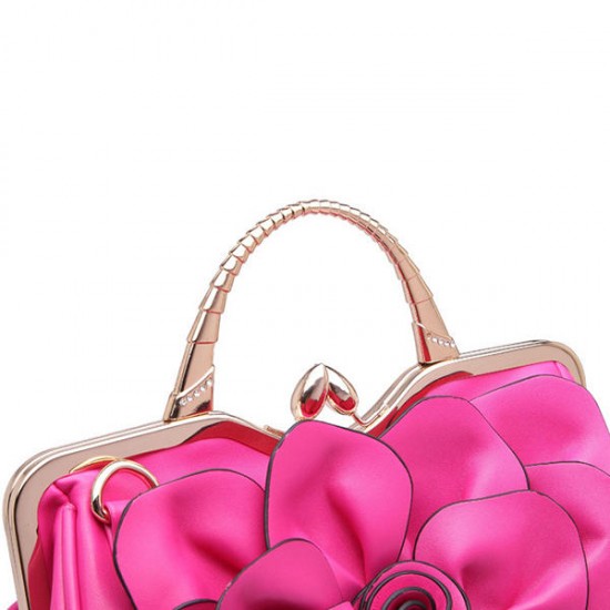 Brenice Women Elegant Handbag Floral Fashion Cosmetic Bag