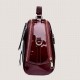 Women Patent Leather Seashell Bag Portable Diagonal Bag