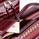 Women Patent Leather Seashell Bag Portable Diagonal Bag