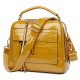 Women Patent Leather Seashell Bag Portable Diagonal Bag