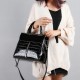 Women Fashion Portable Patent Leather Handbag