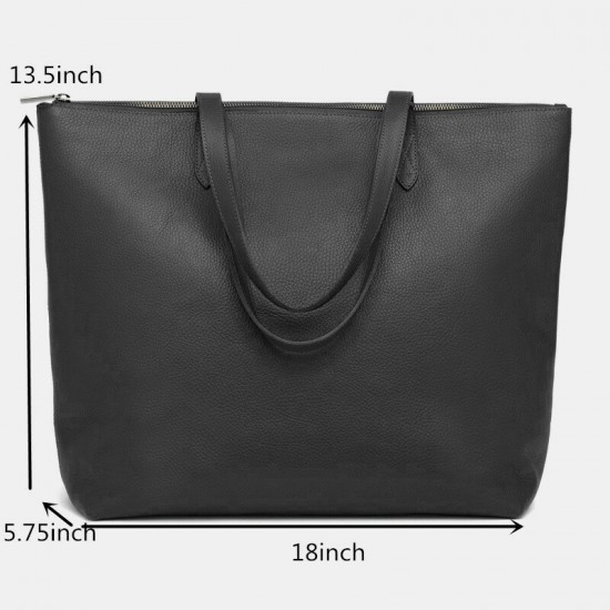 Brenice Women PU Leather Keychain Multi-pocket Large Capacity Laptop Bag Briefcase Business Handbag