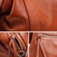 Women Genuine Leather Cowhide Vintage Travel Outdoor Multi-carry Large Capacity Storage Bag Handbag Crossbody Bag